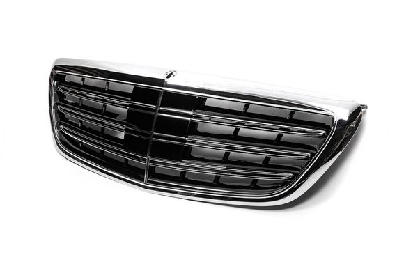 Решітка радіатора AMG Без NightVision для Mercedes S-сlass W222 2013-2020 рр | Зображення 2