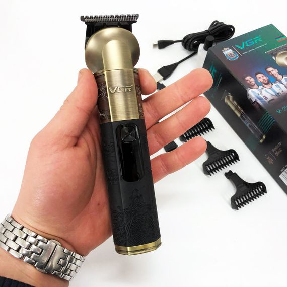 Тример VGR V-296, Багатофункціональна машинка для стрижки бороди, Професійний триммер для гоління | Зображення 6