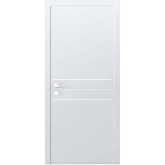 Двери Rodos CORTES PRIMA 1G + молдинг, PRIMA 3G + молдинг RAL 7047