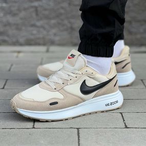 Кросівки весна-літо Nike матеріал текстиль/замш колір бежевий