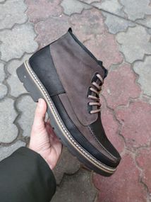 Коричневые ботинки большой размер обуви 49