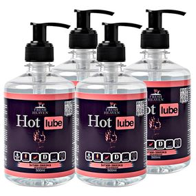 Интим-смазка согревающая (блок 4шт) Fresh Heaven Hot Lube 500ml (Home версия)