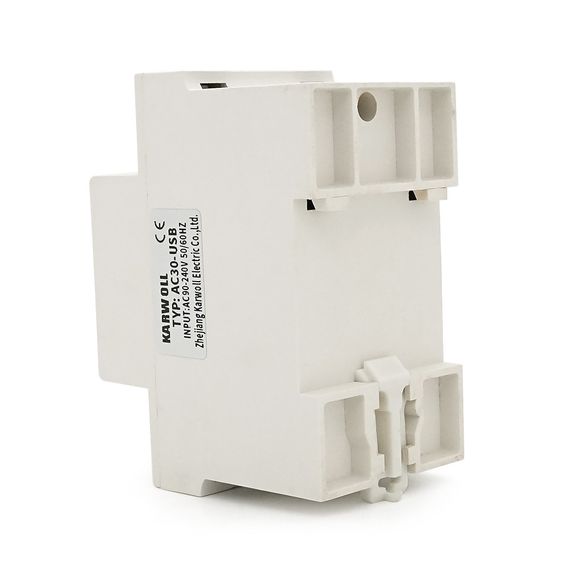USB разъем на DIN-рейку,DC5V/2.1A,1P,IP22 | Зображення 1