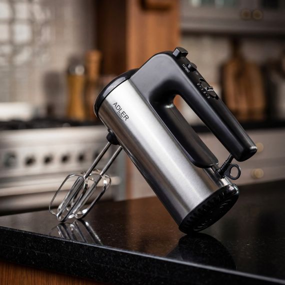 Миксер ручной Adler AD 4232, кухонный миксер 900 Вт, 5 скоростей, Turbo, насадки для теста и крема | Зображення 3