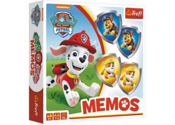 Настольная игра Мемо. Щенячий патруль (Memos: Paw Patrol)