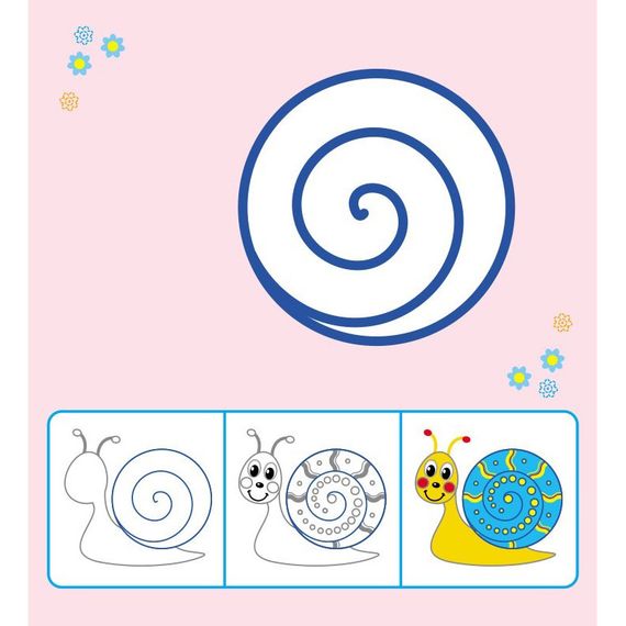 Детская многоразовая раскраска «Чудо-фигурки» 559006, 5 страниц | Зображення 1