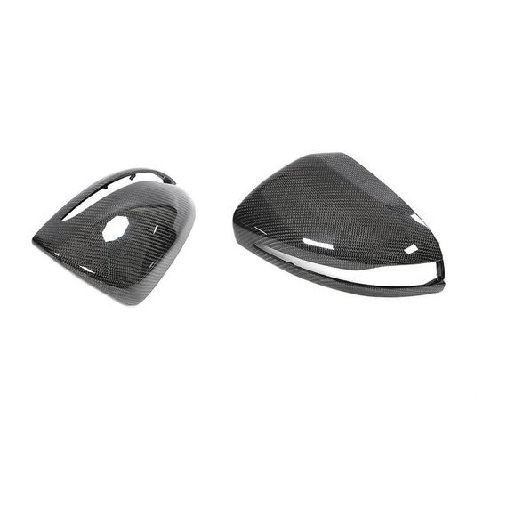 Накладки на Зеркала V1 (Карбон) для Mercedes C-сlass W205 2014-2021 гг | Зображення 5