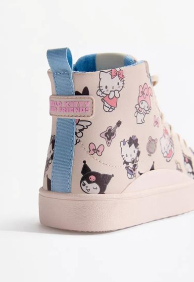 Дитячі високі кеди для дівчинки Lefties 30 Бежеві (26082526D) | Зображення 3