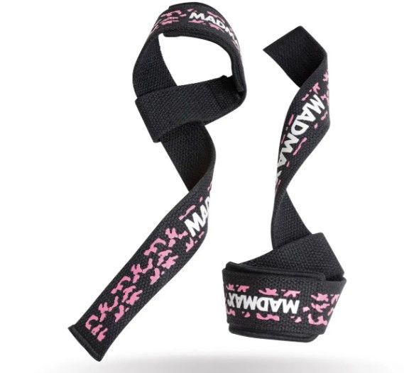 Лямки для тяги MadMax Camo Power Wrist Straps Camo/Pink (MFA-275-PNK-U) | Зображення 3