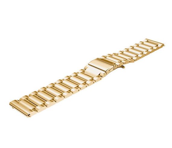 Металевий ремінець Primo для годинника Huawei Watch GT 2 / GT Active 46mm - Gold | Зображення 2
