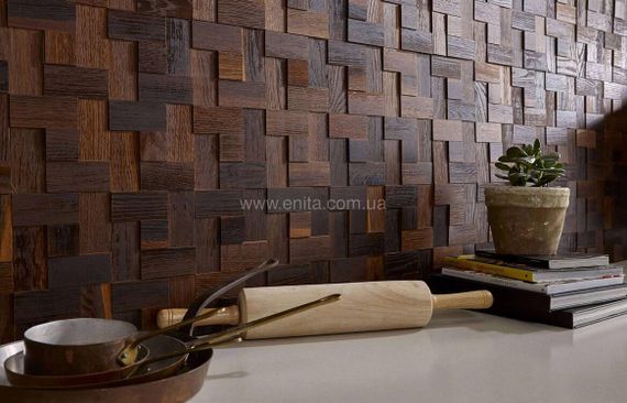 3D wood Tessera White | Зображення 3