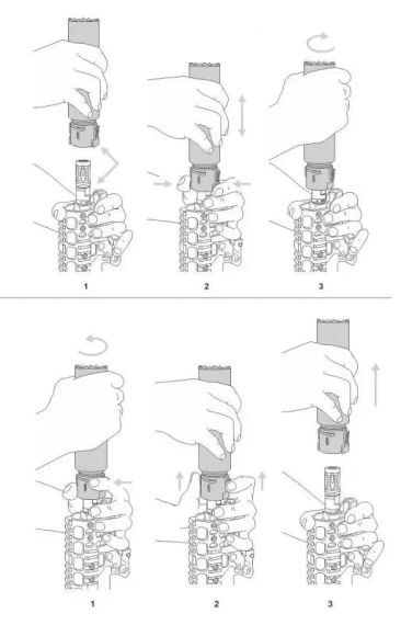 Саундмодератор Ase Utra DUAL556-S-QM2 Short FDE | Зображення 3
