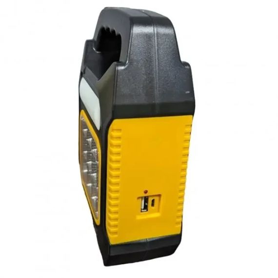 Фонарь с повербанком на солнечной батарее переносной LED Solar JY-978A | Зображення 5