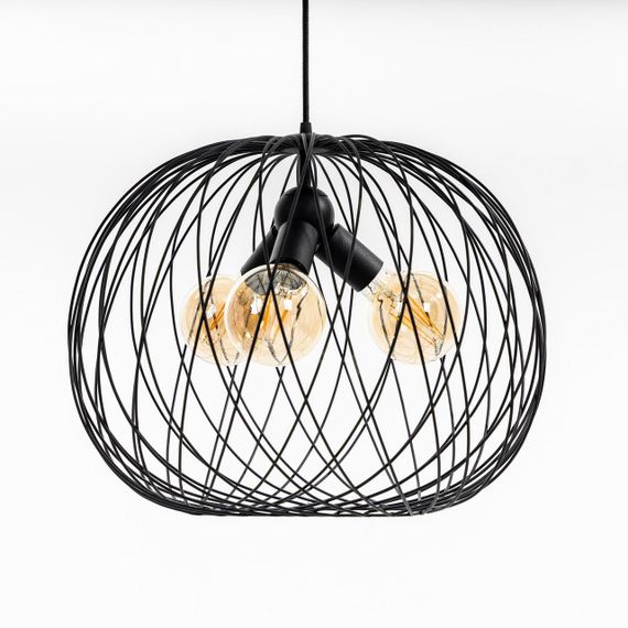 Люстра (світильник підвісний) Dome P460 Чорний, Atmolight