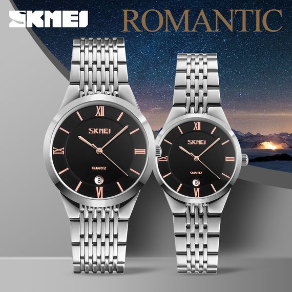 Skmei 9139BKGD-B Black-Gold B | Зображення 2