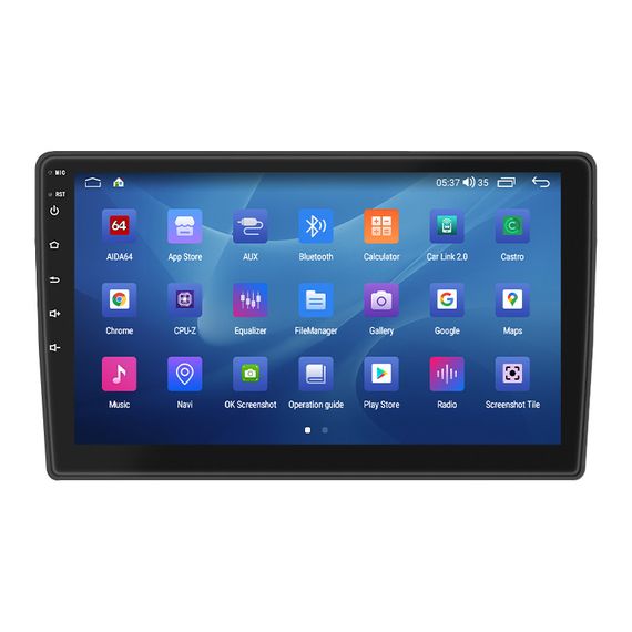 Штатная магнитола 9" Lesko для Citroen Berlingo II 2008-2012 4/64Gb CarPlay 4G Wi-Fi GPS Prime Ситроен | Зображення 1