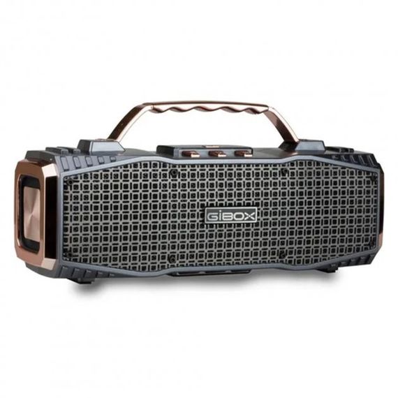 Портативна колонка Gibox G600 15Вт USB, AUX, FM, Bluetooth чорна (G600) | Зображення 3