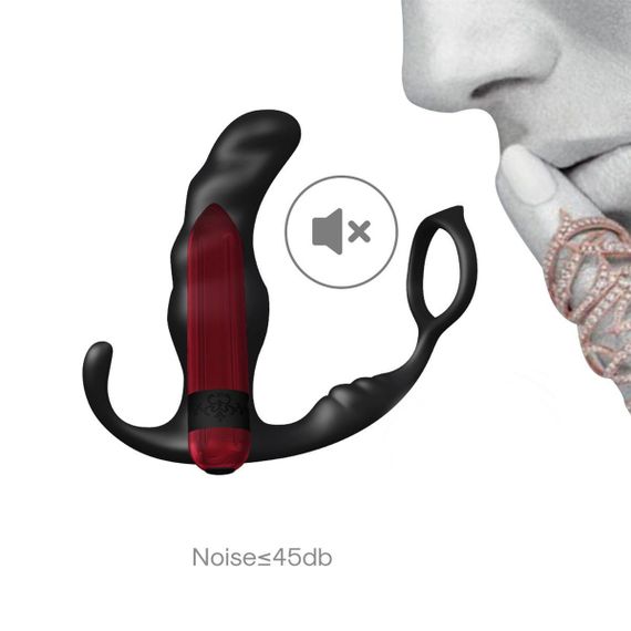 Массажер простаты Knight black Sex Aura | Зображення 4