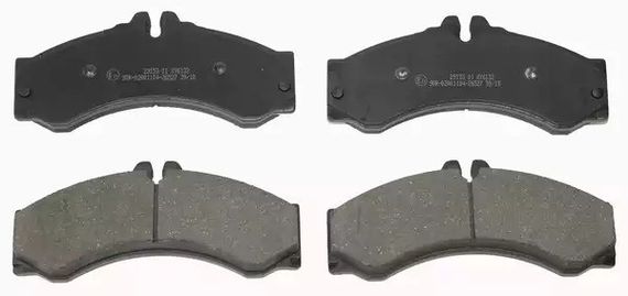 Гальмівні колодки Sprinter/LT 96-06 (спара)/Vario 2.9TD, NATIONAL (NP2699) | Зображення 2