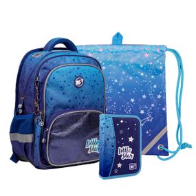 Рюкзак школьный с пеналом и сумкой для обуви YES S-72 Collection Space Girl 559812 3 предмета