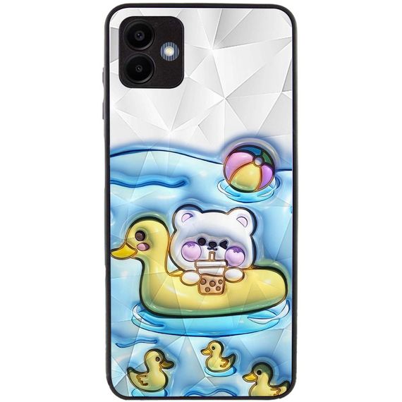 TPU+PC чехол Prisma Fluffie для Samsung Galaxy A06 Ducklings | Зображення 1