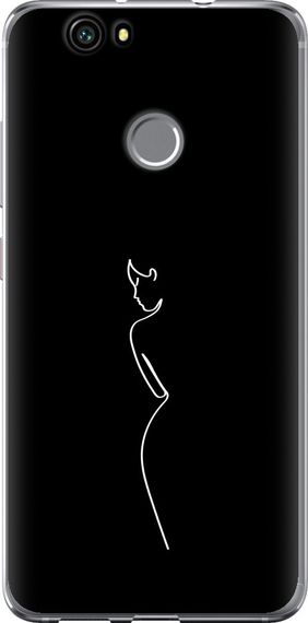Чехол на Huawei Nova Силуэт1 "4590u-439-17620"
