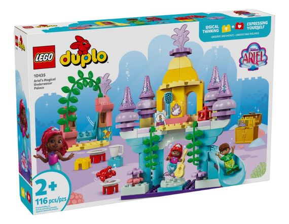 Конструктор LEGO DUPLO Disney Чарівний підводний палац Аріель 10435