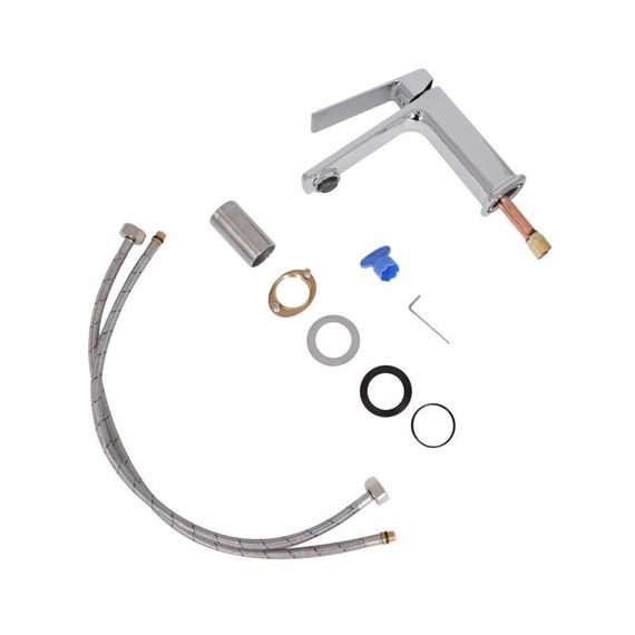 Смеситель для раковины низкий Qtap Capricorn, Chrome (k26) QTCAP1060102C48219 | Зображення 5