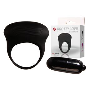 Ерекційне кільце - Pretty Love Bertram Penis Ring Black