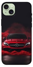 Чохол з картинкою Red Mercedes для Apple iPhone 15 Plus (6.7")