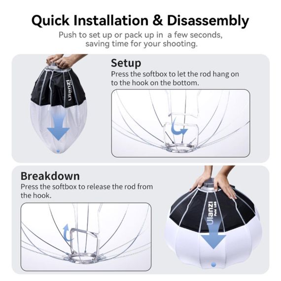 Софтбокс Ulanzi Vijim 65cm (UV-L061 LAS005) | Зображення 2