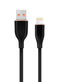 Кабель Cablexpert CC-USB2S-AM8PM-1.5M-BK, USB 2.0 А-папа/Lightning, 1.5 м.