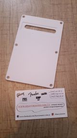 Backplate Бекплейт для електрогітари Fender Stratocaster ST China білий Pax Phil