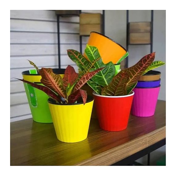 Горщик Ібіс 13 х 11,2 см жовтий | Зображення 1