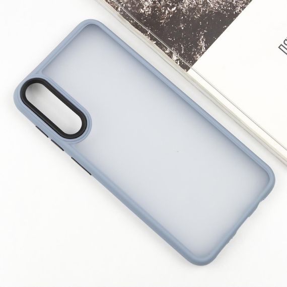 Чохол TPU+PC Lyon Frosted для Samsung Galaxy A50 (A505F) / A50s / A30s Sierra Blue | Зображення 1