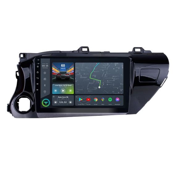 Штатна магнітола Torssen Toyota Hilux 16 FL10 4+64Gb 4G Carplay DSP | Зображення 1