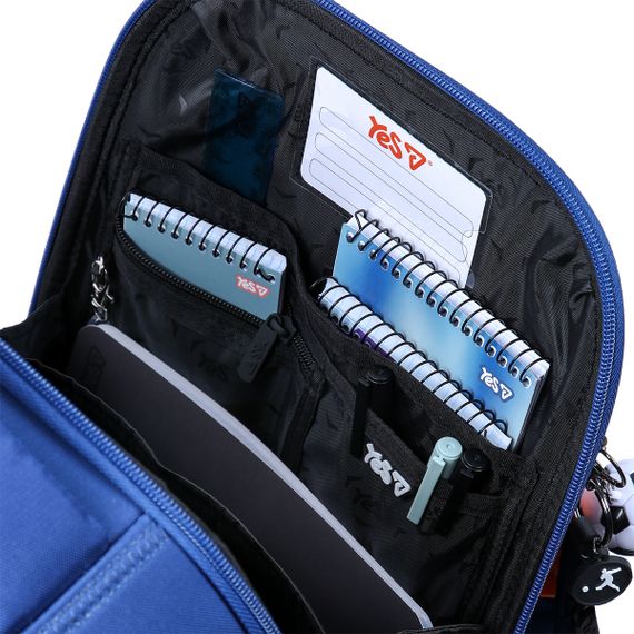 Рюкзак школьный каркасный YES H-100S Football Fan 550219 14.7 л | Зображення 9