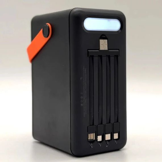Повербанк 180000 мАг з сонячною панеллю, 4 USB, XPRO, JS-641CX (234573735_2313) | Зображення 4