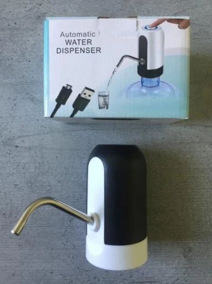 Сенсорна помпа для води, Диспансер для води Automatic Water Dispenser акумуляторний   знижка