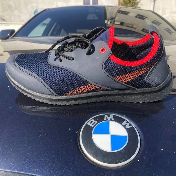 Чорні чоловічі кросівки літні 43 размер, Кросівки чоловічі сітка, Кросівки під джинси ZX-134 для чоловіків | Зображення 2