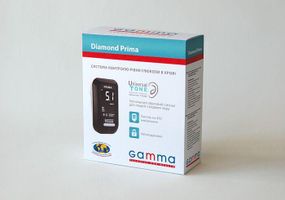 Глюкометр Gamma DIAMOND PRIMA + 10 тест полосок бессрочная гарантия