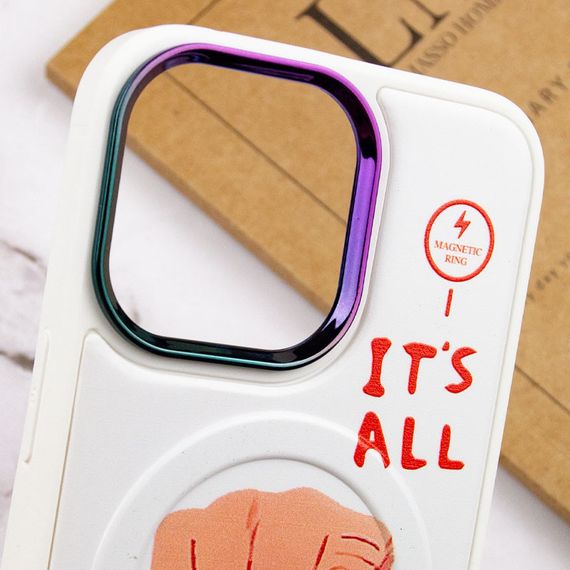 TPU+PC чохол Funny pictures with MagSafe для Apple iPhone 13 Pro (6.1") | Зображення 3
