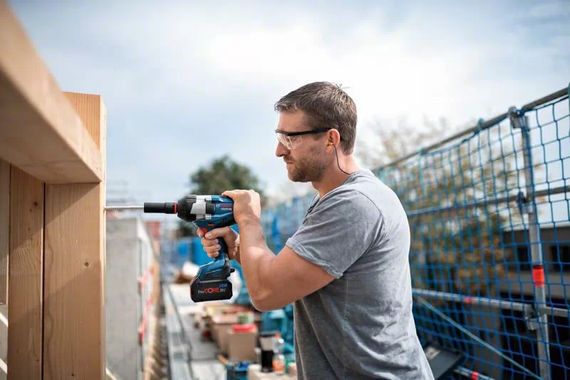 Гайковерт Bosch ударний GDS 18V-1050 H, 18В, до 1750об•хв, 1500/1700Нм, без АКБ та ЗП (0.601.9J8.500) | Зображення 9