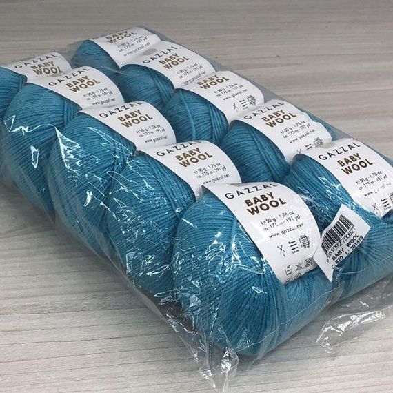 Пряжа Gazzal – Baby Wool колір 820 | Зображення 3