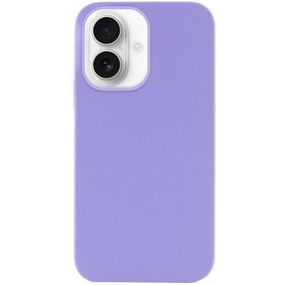 Чохол Silicone Case Full Protective (AA) NO LOGO для Apple iPhone 16 (6.1") Бузковий / Dasheen