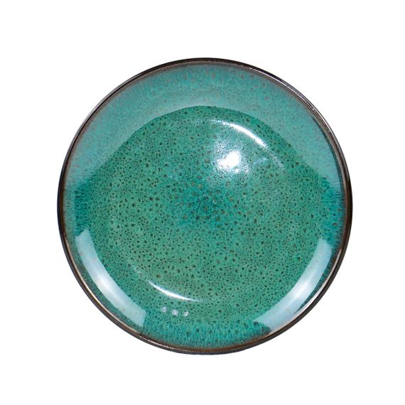 Тарілка десертна Krauff Emerald 21-318-002 20.8 см смарагдова