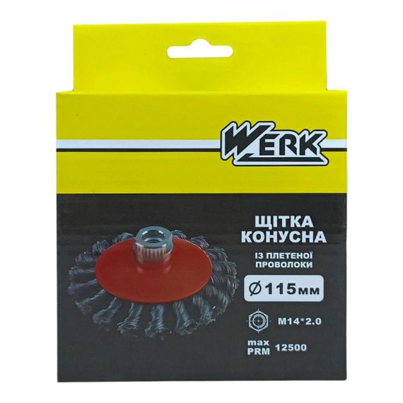 Щітка конусна Werk WE107615 | Зображення 1