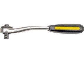 Ключ тріскачка гнута Польща 1/2" 72Т 260мм VOREL-53573