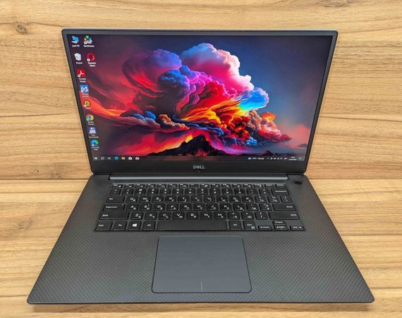 Ігровий ноутбук Dell XPS 15 9570 / 15.6" (1920x1080) IPS / Intel Core i7-8750H (6 (12) ядер по 2.2 - 4.1 GHz) / 16 GB DDR4 / 512 GB SSD / nVidia GeForce GTX 1050 Ti, 4 GB GDDR5, 128-bit / HDMI / Windows 10 б/в + Подарунок Бездротова миша / USB | Зображення 1