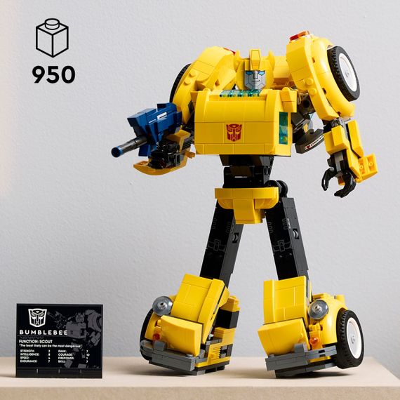 Конструктор LEGO Icons Трансформери. Бамблбі 10338 | Зображення 1